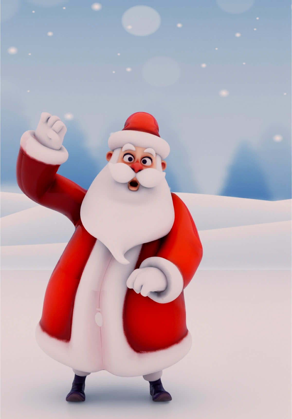 Santa loves him som 2Pac #mayaanimation #3danimationdisney #animatedcharacters #viral #santa #dance #trending #santadance #holidaycountdown 