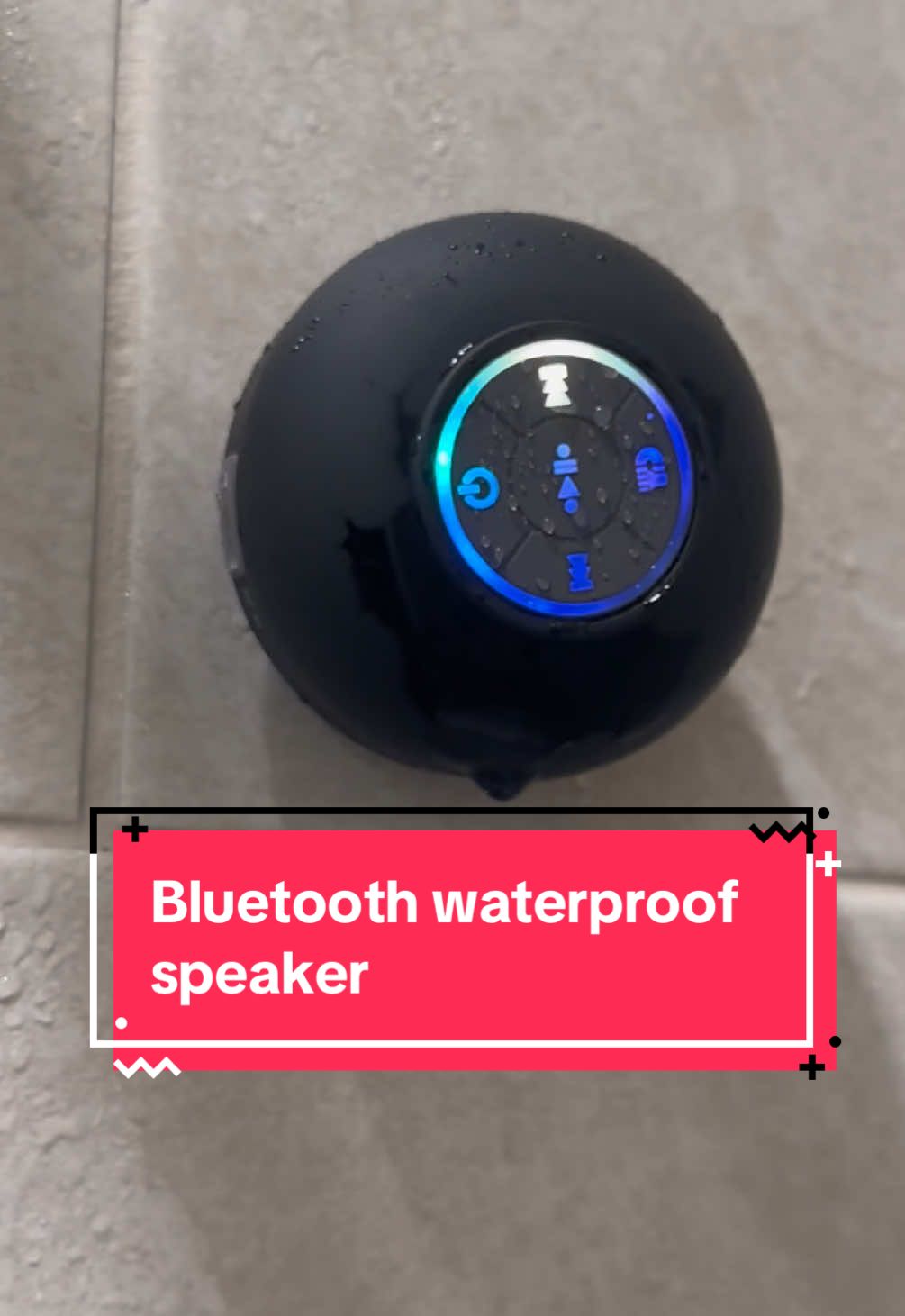Party in the shower with this waterproof bluetooth speaker! #bluetoothspeaker #waterproofspeaker #showerspeaker #NewYearNewAura #spotlightfinds #tiktokmademebuyit #gift #navidad #christmas 
