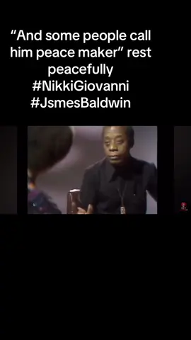 #nikkigiovanni #jamesbaldwain #rip #fyp #늙음필터 