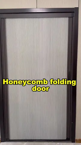 You don't have to spend extra money to make a door, this barrier door is so convenient.#slidingdoor #slidingdoors #foldingdoor #door #aluminium #alloy #interiordesign #install #tottme #tottmetal 