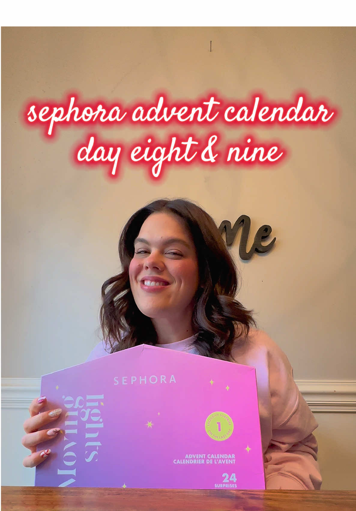 lmk in the comments what day 9 is😚  @SEPHORA @Sephora Collection #advent #adventcalendar #Vlogmas #makeup #skincare 