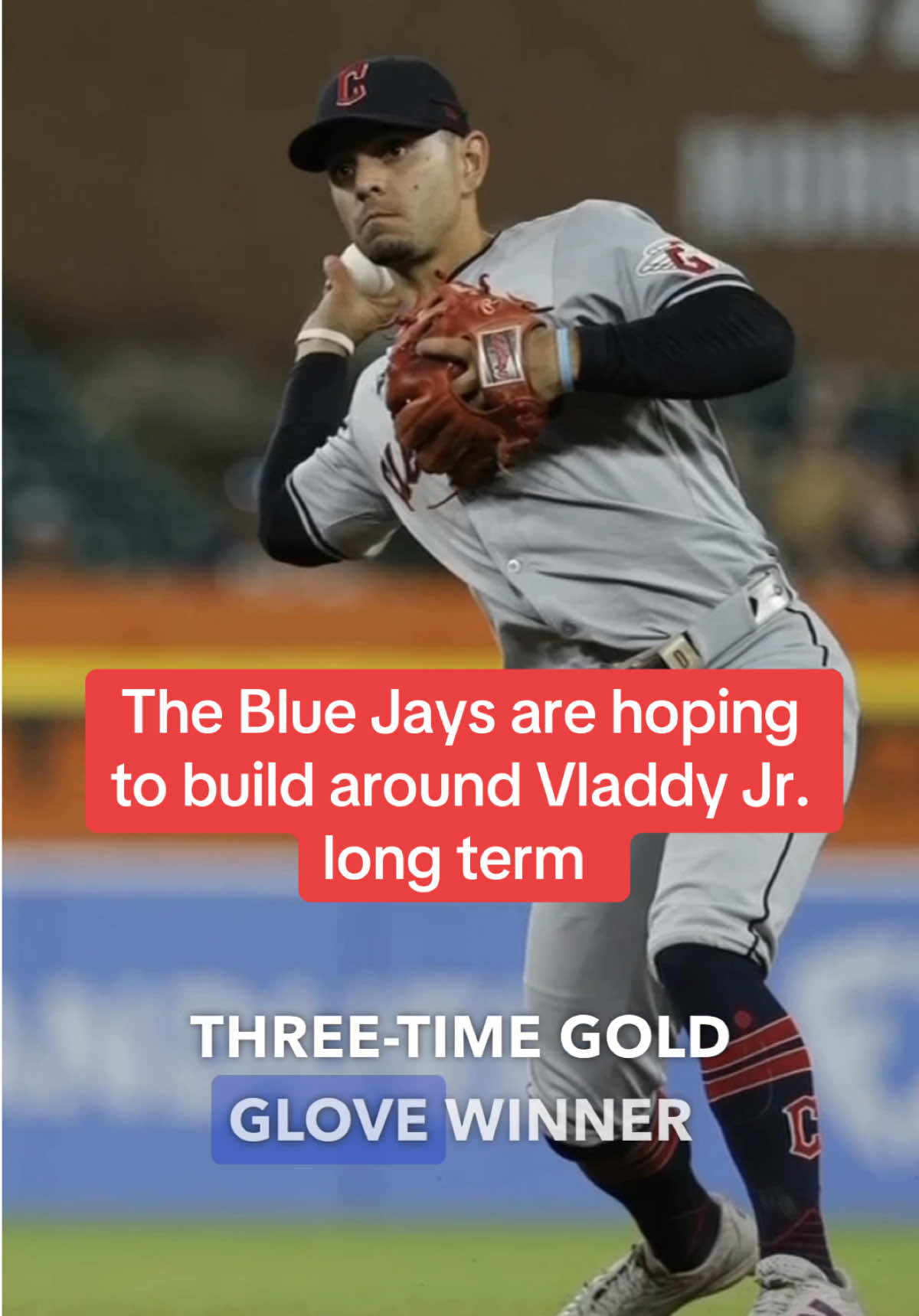 Toronto acquired Andrés Giménez in a trade with the Guardians #toronto #MLB #baseball 