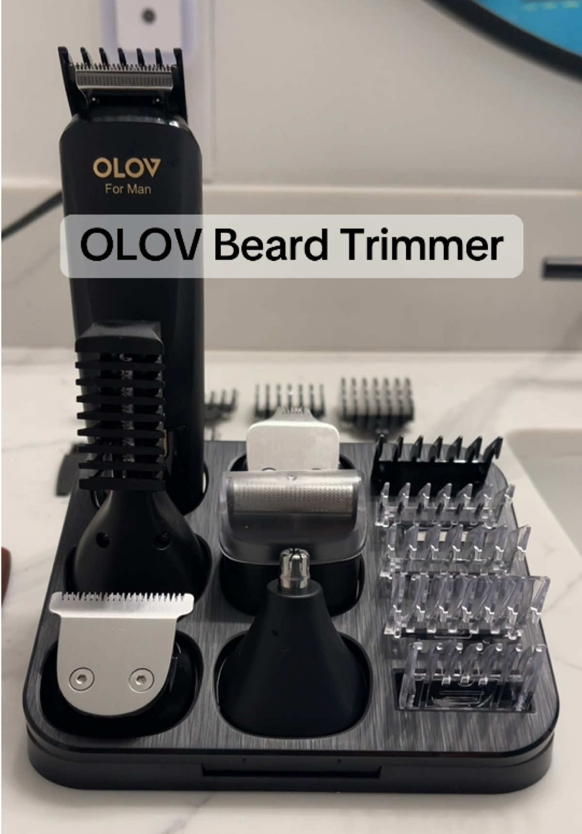 OLOV Beard Trimmer! #christmasgiftskk #christmasgiftideas #christmasgifts2024 #holidayhaul #beard #beardtrimmer #olov #olovbeardtrimmer 