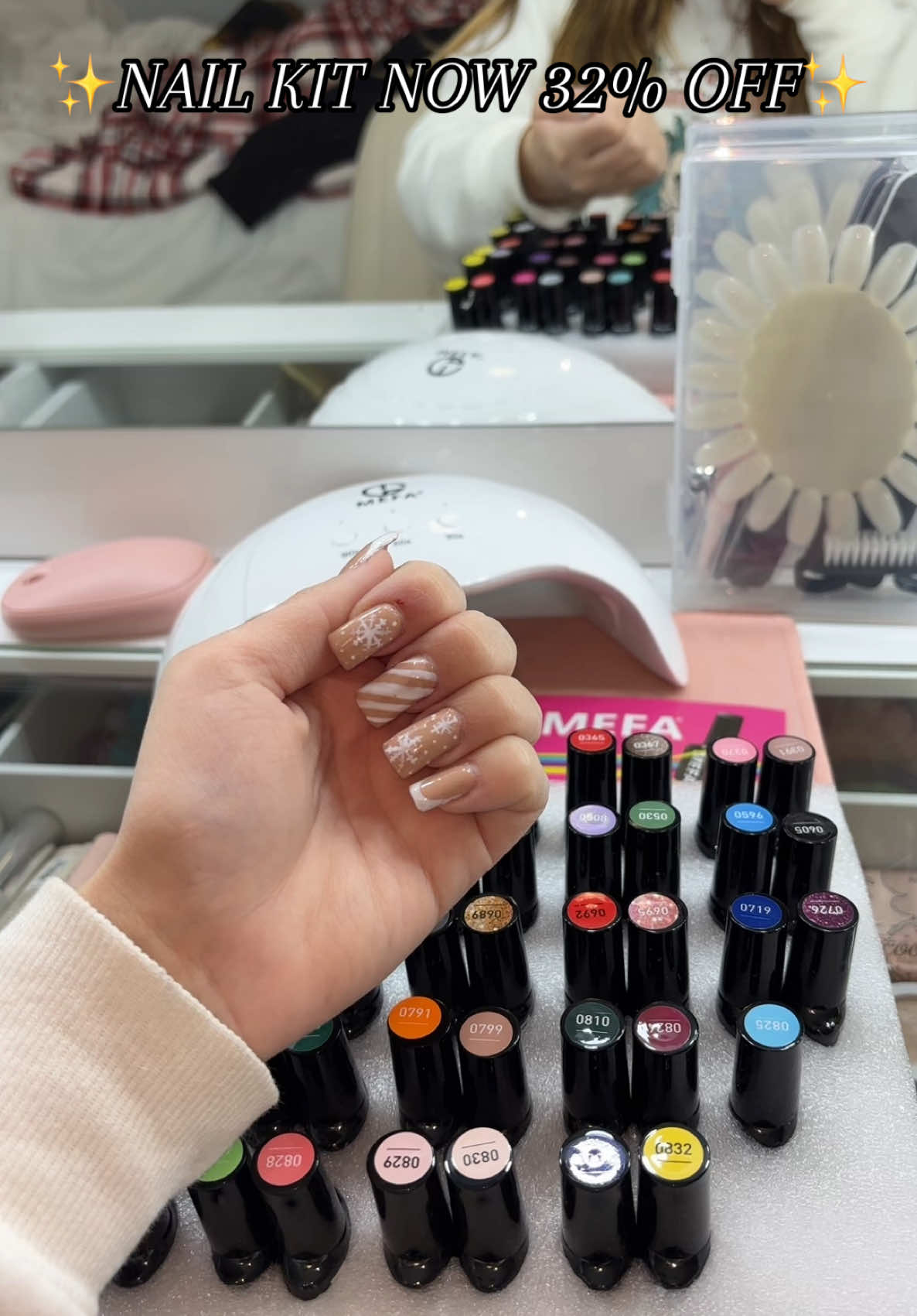 ~Thank you @MEFA #fyp #diynails #nailkit #flashsale 