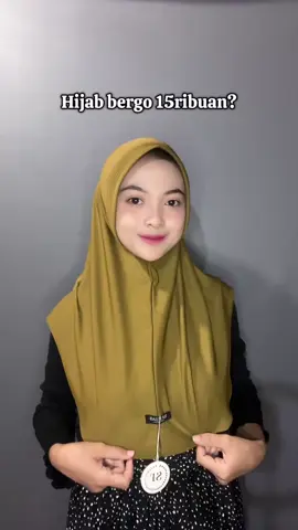 Hijab bergo 15ribuan🥹🫶🏼 #promoguncang1212 #sfhijab #bergoazalea #hijabbergo 
