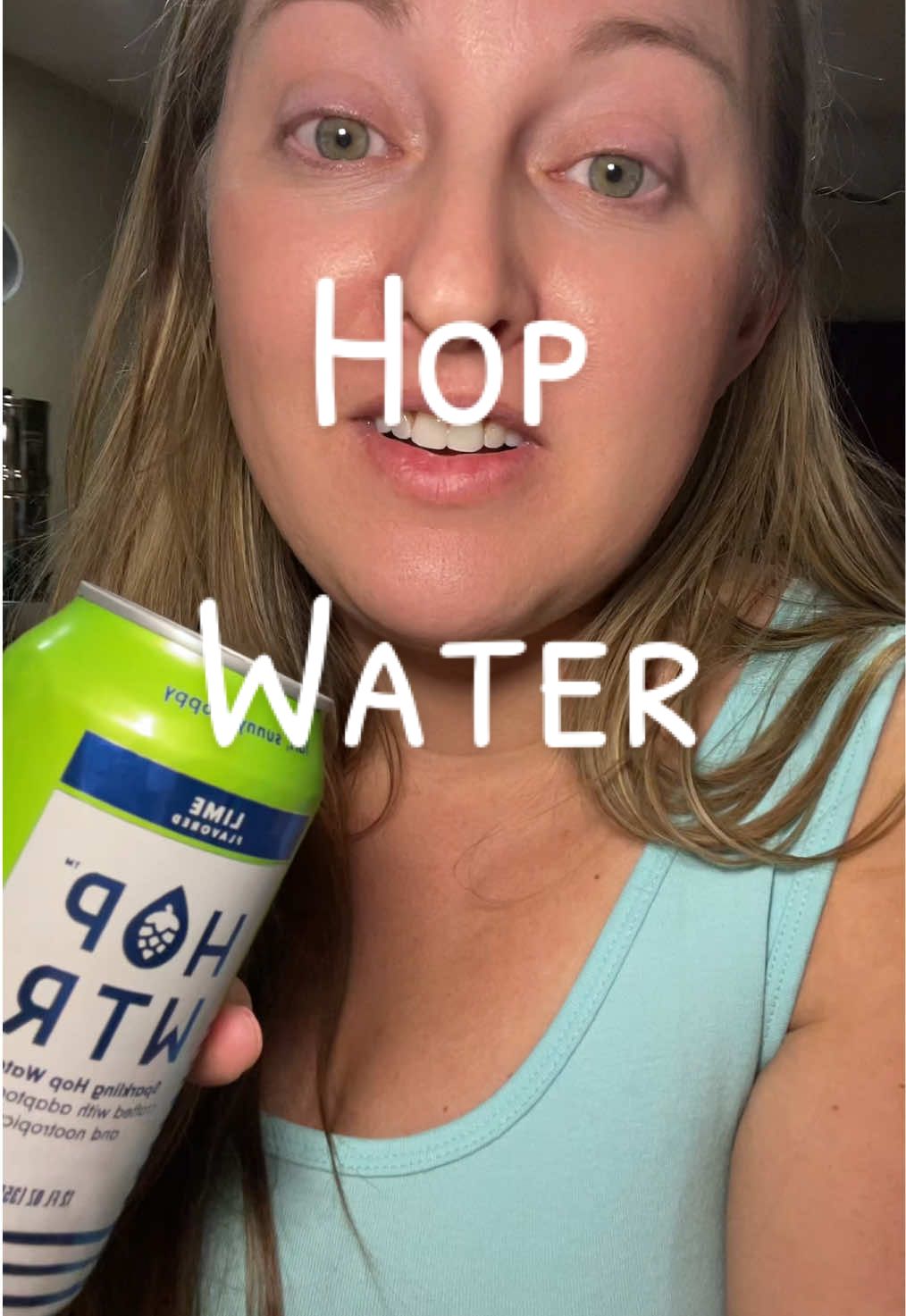 hop water, hop wtr however you wanna spell water is up to you. This is a non-alcoholic beer so it’s sparkling water but it’s made with hops. #HopWater #Water #SparklingWater #hopwtr @HOP WTR 