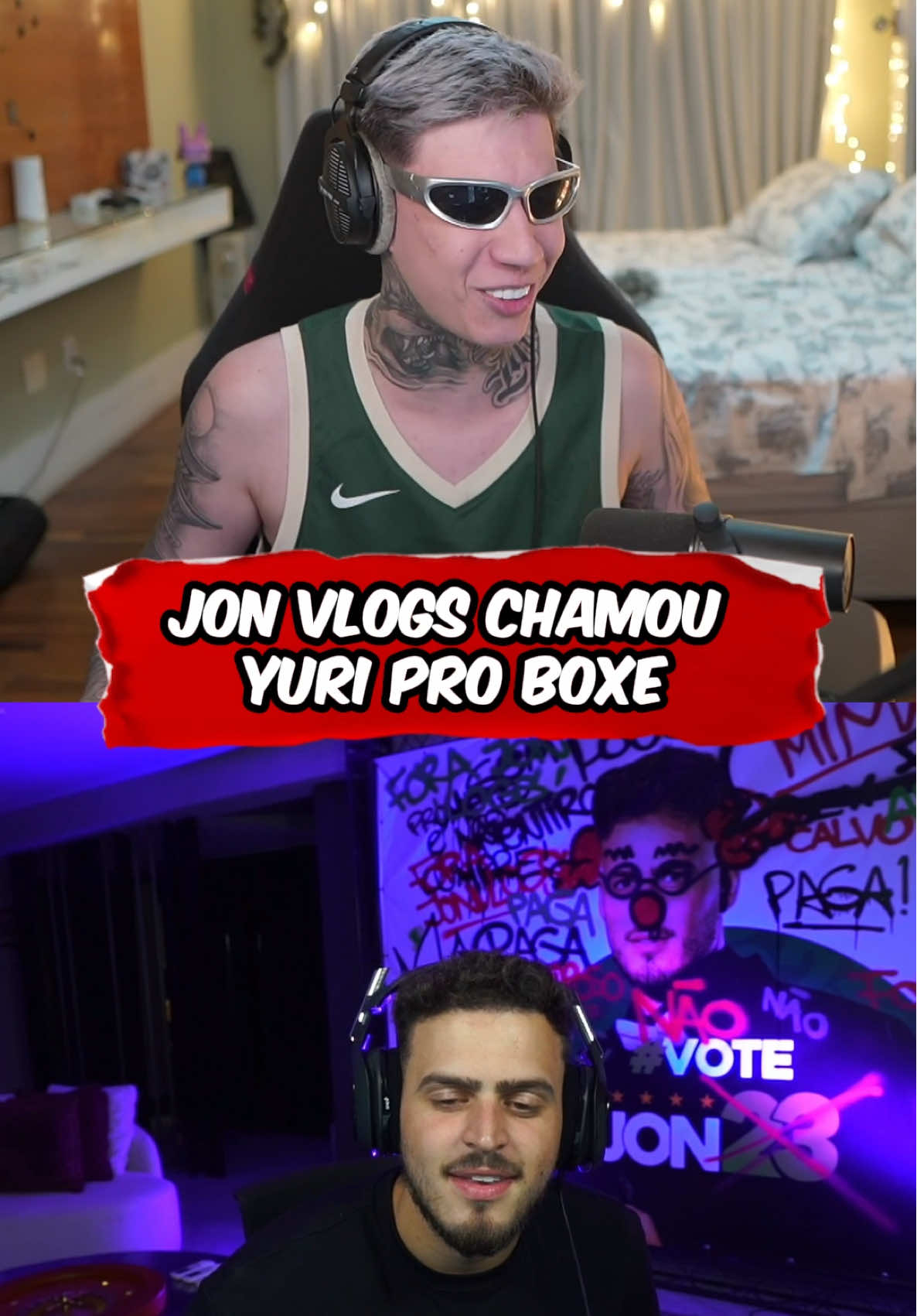 Jonvlogs chamou yuri pro boxe @Jon Vlogs #jonvlogs #yuri22 #boxe #memesbr 