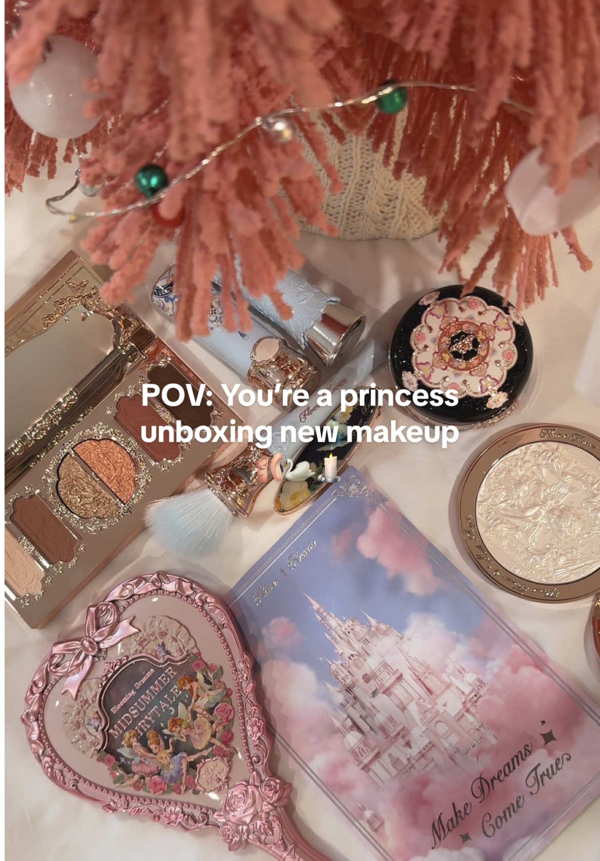 I’ve never seen prettier makeup than this 🪞🦢🩰 currently in awe! Thank you so much @Flower Knows Makeup for the PR gift. #flowerknows #liveyourfairytales #flowerknowsmakeup #flowerknowsgirls #flowerknowshare #holiday #holidayseason #holidayshopping #giftideas #holidaygifts #holidaymakeup #wintermakeup #frostymakeup 
