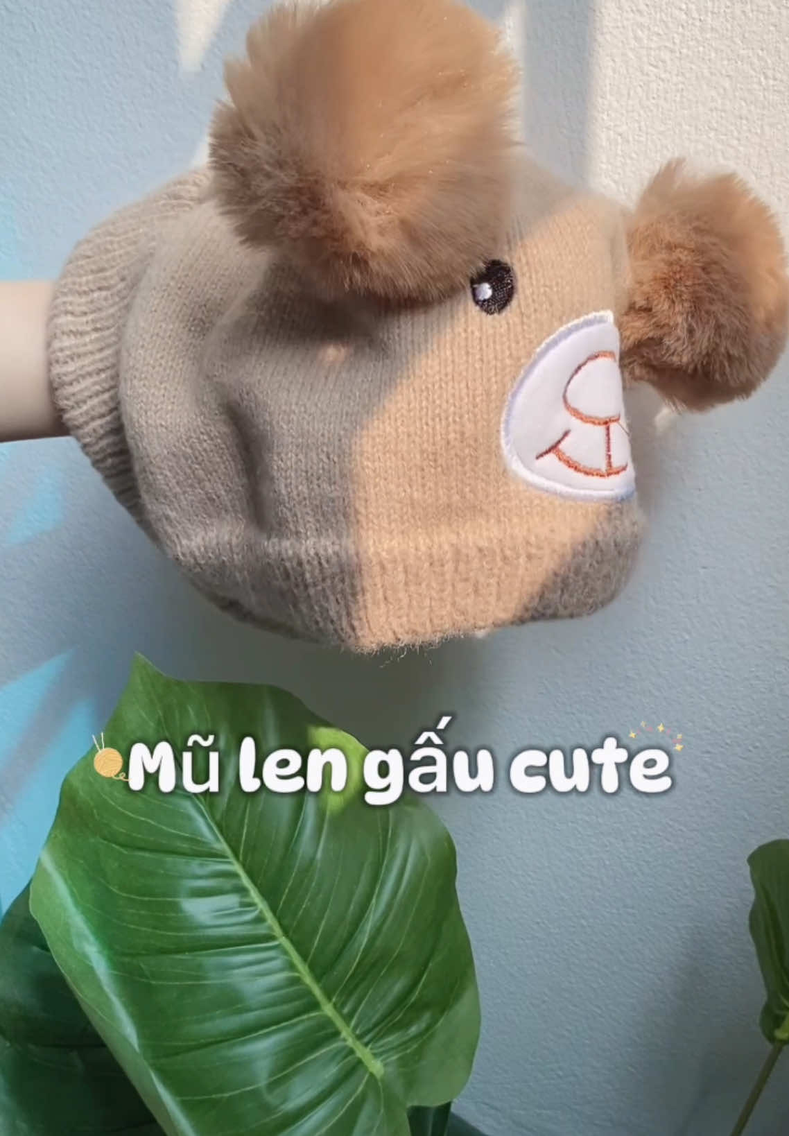 Mũ len lót nỉ lông ấm chưa đến 50 cành #phukienchobe #muchobe #mulenchobe #bunrieuvuive #xuhuong #xuhuongtiktok #thinhhanh 