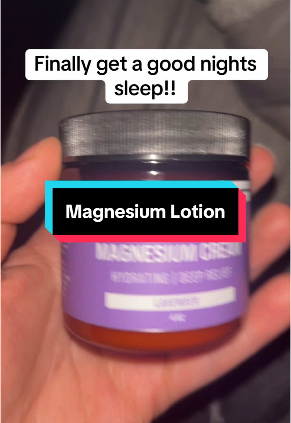 The best sleep ive gotten in a long time! #magnesium #magnesiumdeficiency #magnesiumbenefits #magnesiumglycinate #magnesiumcitrate #insomnia #arthritis 