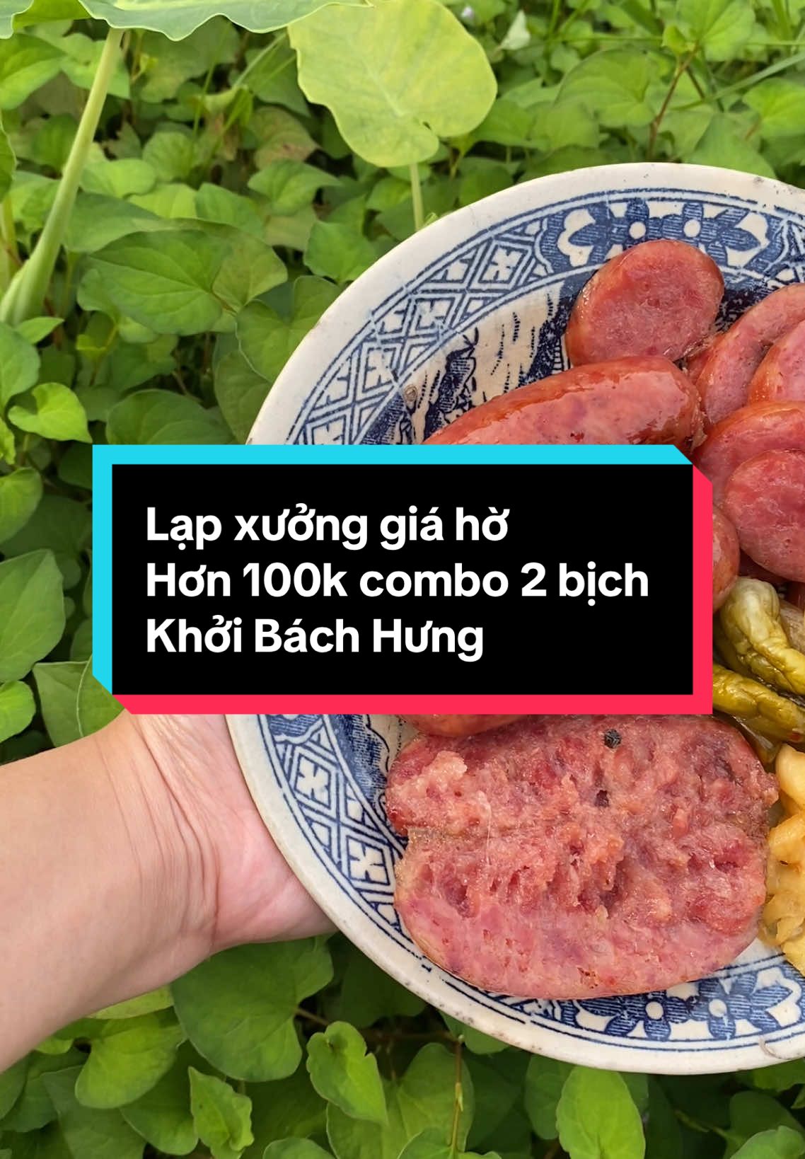 Lạp xưởng tươi nhà Khởi Bách Hưng nhiều nạc, giá hờ #lapxuong #lapxuongkhoibachhung #lapxuongtuoi #xh #tet #ancungtiktok 
