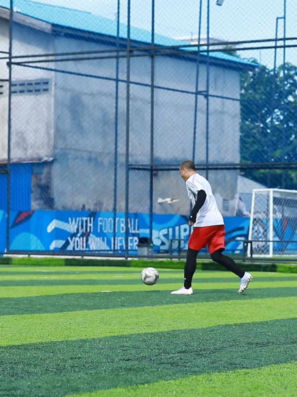 main suka-suka, pernah sparing malah kena hajar 😂 #football #sepakbola #minisoccer #pontianak 