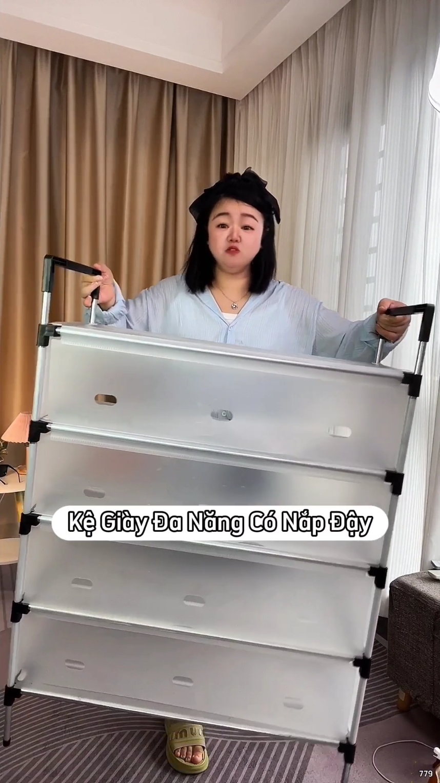 Kệ Giày Dép 5 Tầng Chống Bụi #kegiaydep #kegiaydepdanang #dodungtienich #giadungtienich #giadungthongminh 