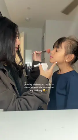i cannot wait to do her makeup in the future 🩷 #makeup#littlesister#fyp#foryou#viral 