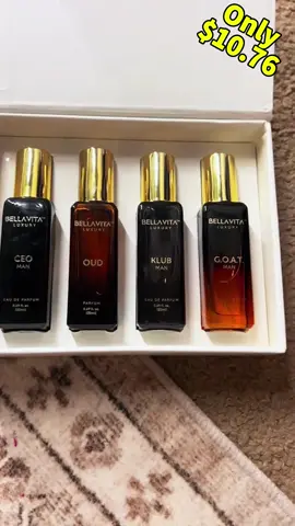 Bella Vita Perfume Set for men #fragrancetiktok #menscologne #tiktokshopping #bellavita 