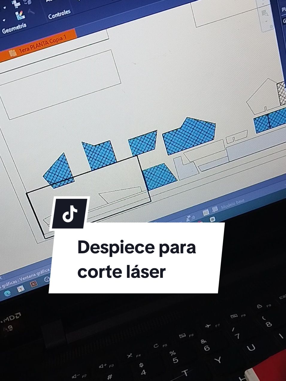 Despiece de tu modelo 3d para cortar a láser  #tipderevit #nzarq #revit #cortelaser #maqueta #fyp 