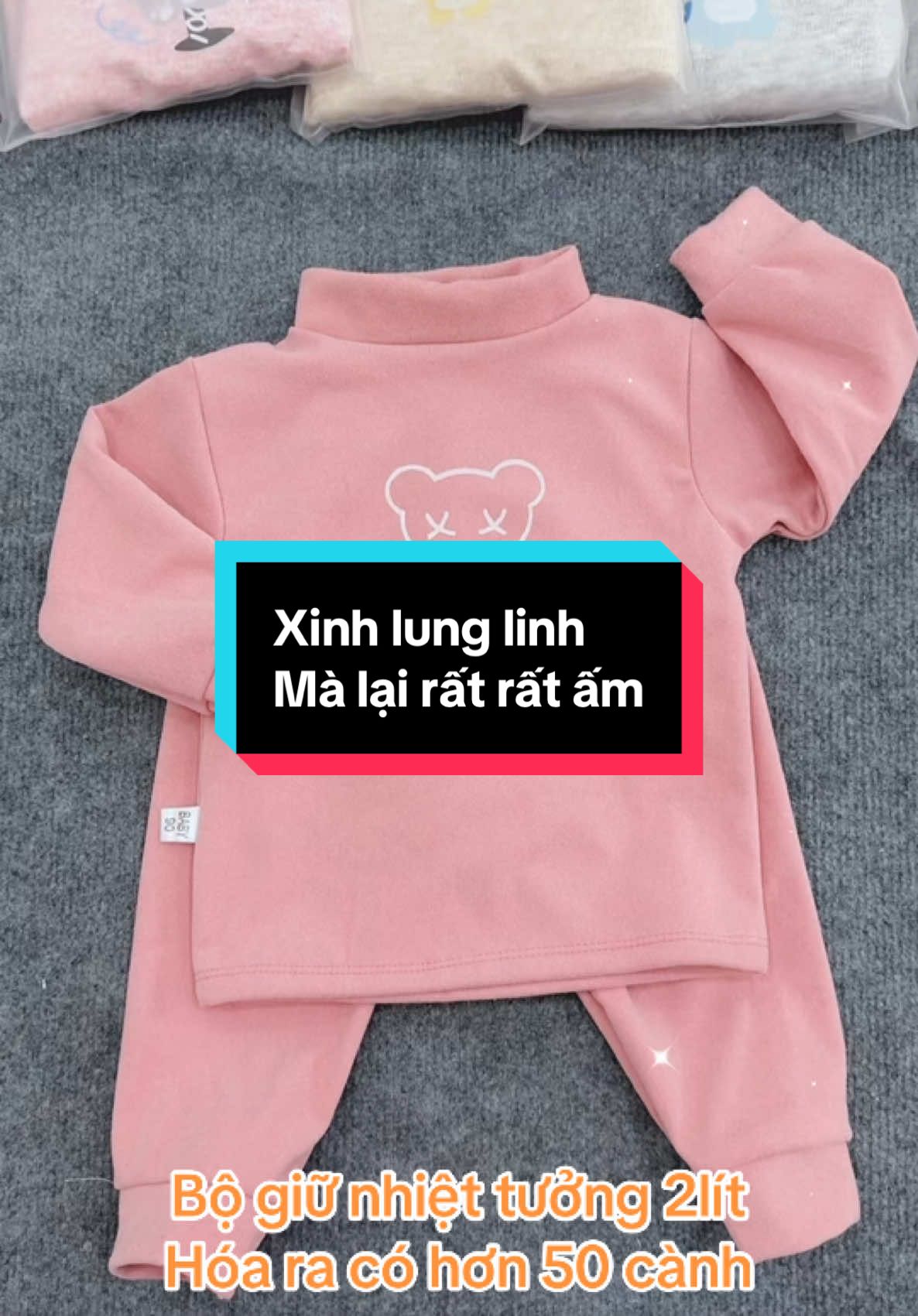 Bộ giữ nhiệt cho bé siêu đỉnh##boquanaodaitaythudongchob#xuhuongtiktok #oanhkidshop2019 #xuhuong2024 #xuhuong2024 #bogiunhietchobe 