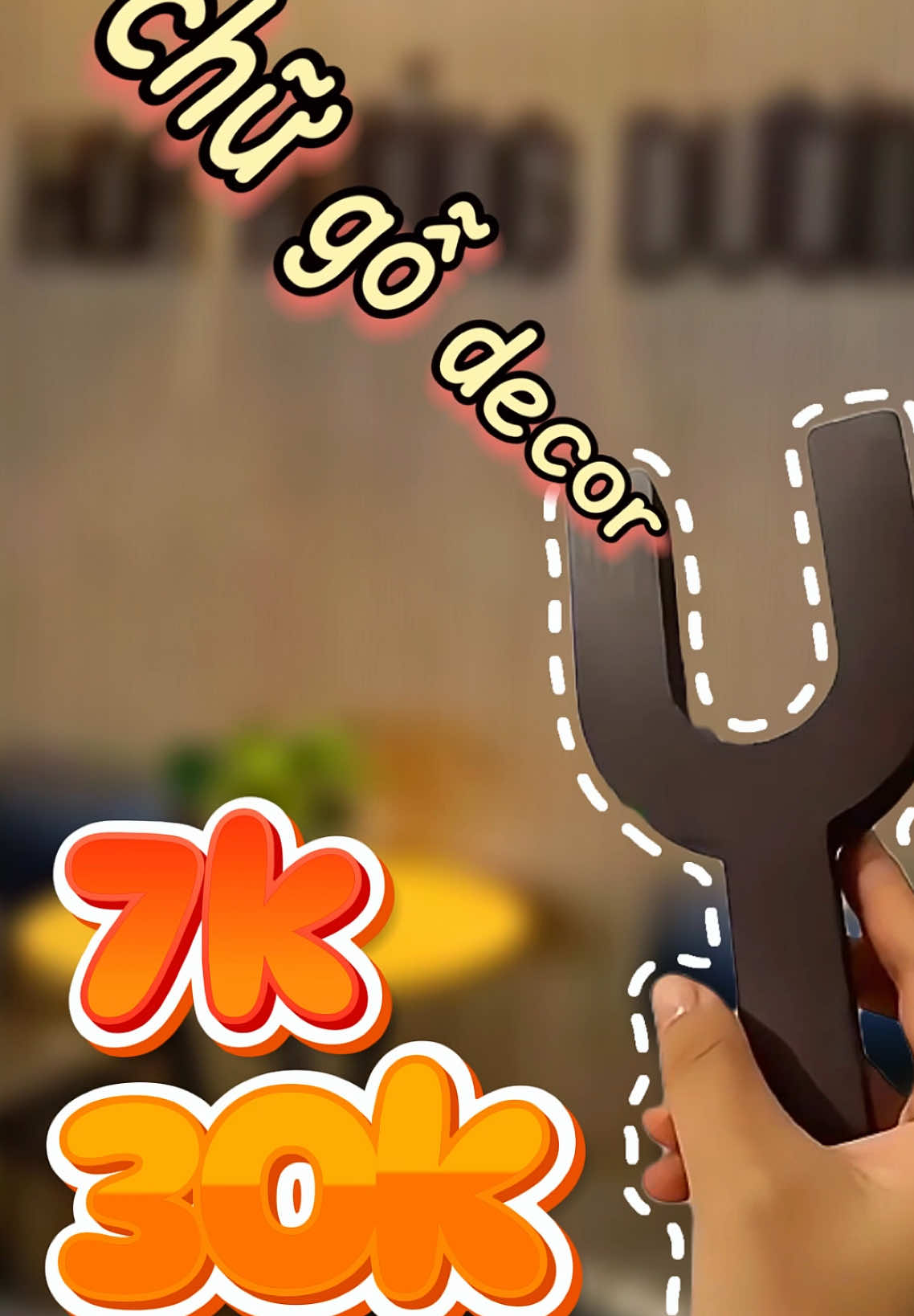 chữ gỗ decor dán tường, đầy đủ dấu câu và ký tự tiếng Việt. Thích hợp decor quán cà phê, cửa hàng #chugo #chugodecor #decor #chudecor #decortuong #decorquancaphe #decorquancafe #trangtricuahang #trangtriquancafe 