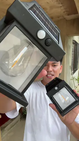 Titan Solar Garden Light Warm LED Solar Wall Light Outdoor Lighting Motion Sensor Automatic Night