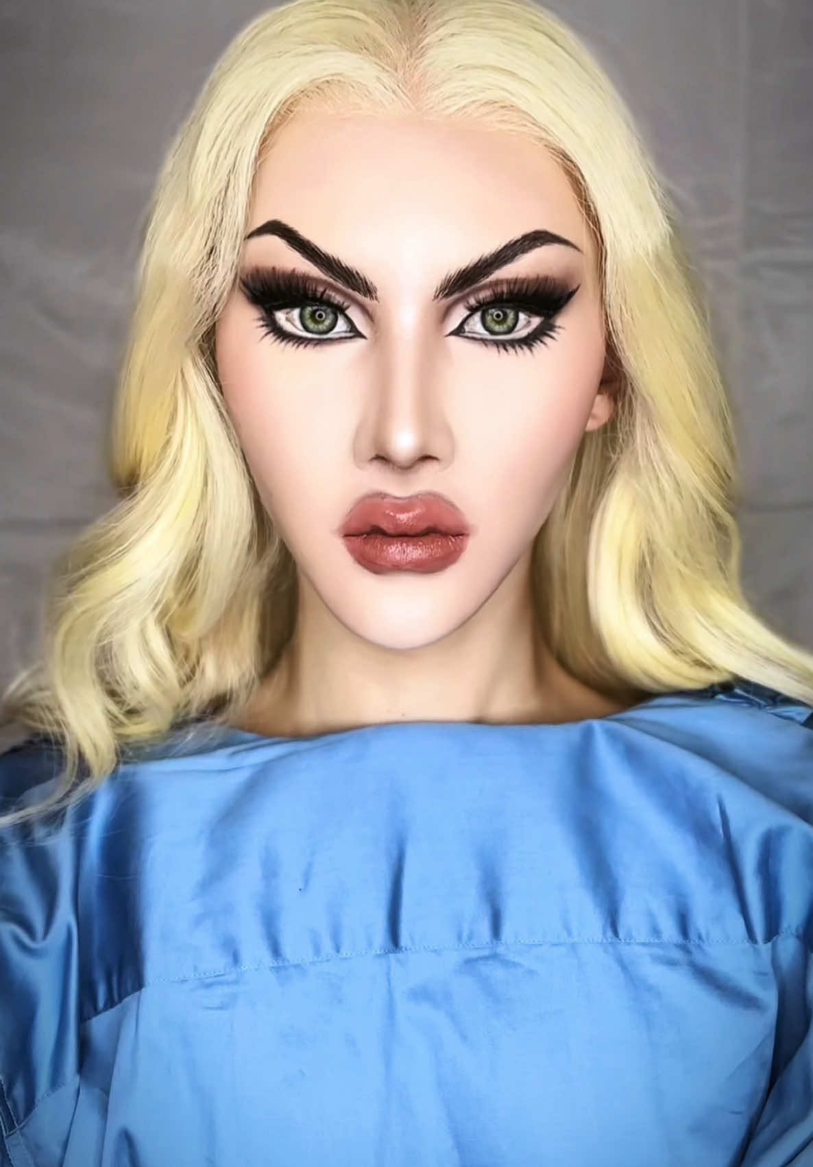 Queen never cry Makeup🤱🏼🔥 めちゃ回ってこない？1時間で出来たからみんなもやってみて！ #queennevercry #makeupchallege #fyp