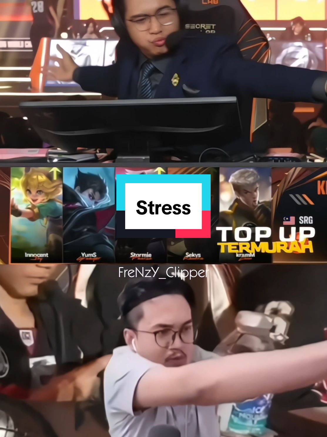 Stress @ade #set1awanade #mobilelegends #fyp #malaysia #MLBBM6 #MLBBM6TorchRelay #GreaterThanEver 