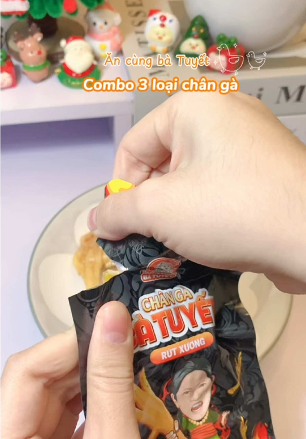 Combo 3 loại chân gà bà Tuyết em săn được chỉ 97🌿. Siu hờiii #changa #ancungbatuyet #doanvat #ngon #mukbangeatingshow #viral #xuhuong #tieutruongne