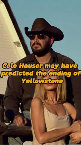 Cole Hauser hinted at the ending of Yellowstone with his final group photo, and no one realized the shocking message he was sending!#fyp #usa #foryou #celebrity #hauser 
