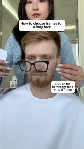 Test yourself to see what kind of eyeglass frames are suitable for you#elklook #glasses 
