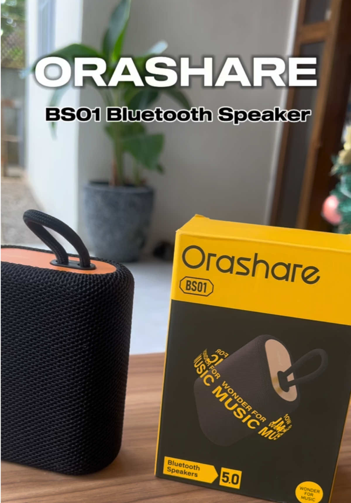 Pangmalakasan ba gusto mo? Try mo tong Orashare BS01 Bluetooth Speaker Hi-Fi Stereo Stylish TWS  Portable Speaker 1200mah #bluetoothspeaker #hifiaudio #veryhandy #orasharebluetoothspeaker #budolfinds #unboxing #tiktokproducts #sale #ordernow #speakerbluetooth 