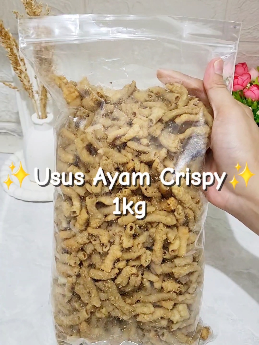 Usus Ayam Crispy Original 1kg #ususayamcrispy #ususayampedas #ususayam #cemilansimple #cemilanenak #fyp #viral 