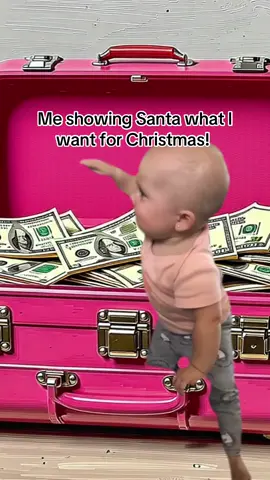 #CapCut Me showing Santa what I want for Christmas! 