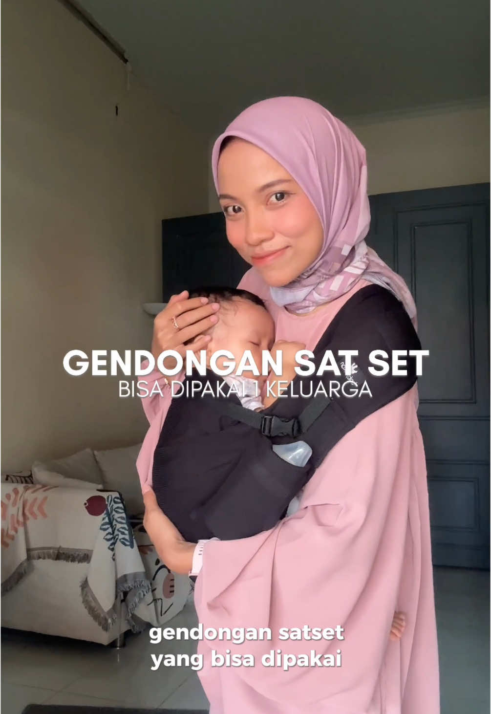 Gendongan tersatset dan ternyaman masih jatuh kepada @babysultanofficial 🤍#gendonga #gendonganbayi #gendongansatset #gendonganinstan #gendonganmshape #babysultan 