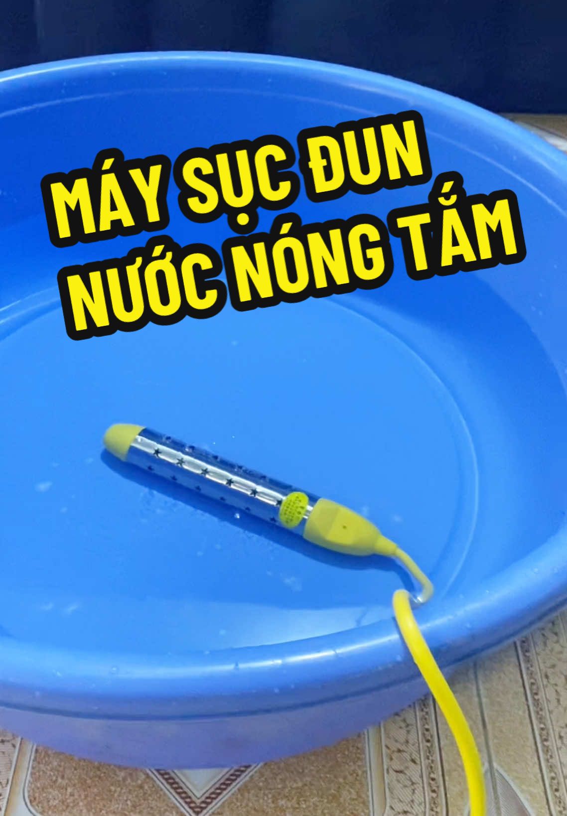 Máy sục đun nước nóng tắm trong chậu 3000w có điều chỉnh nhiệt độ và tự ngắt #máysụcđiệnnướcnóng #sụcnướcnóng #máynướcnóng #dâyđunsôinước #sụcđunnướctắm 