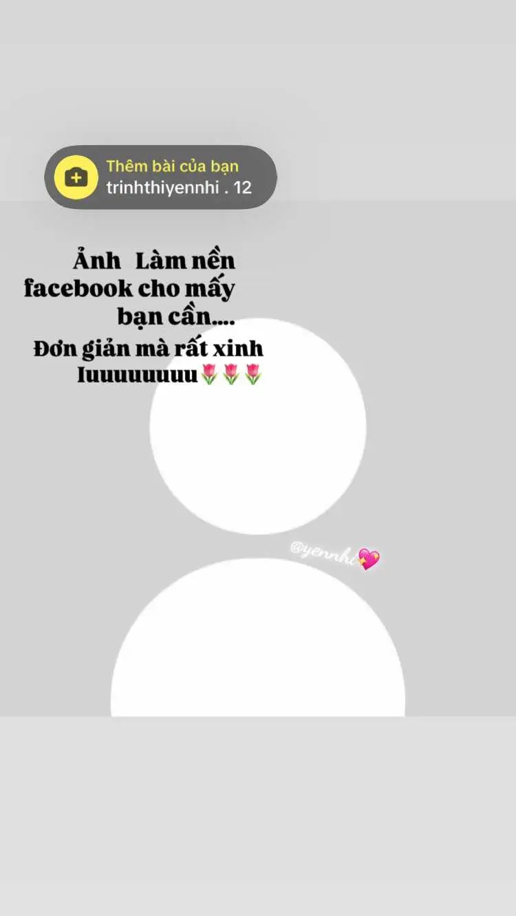 Hình cuti nhỉ? Ai muốn làm thêm thì coment nhen! Yennhi sẽ rep tất cả các coment của các bạn Ảnh siu đơn giản,ai thích để mặc định nhưng lại thấy quá trống trải thì lưu vào nhé! 💗 #yennhi #xuhuong #xuhuongggg #@trinhthiyennhi.12#trinhthiyennhi