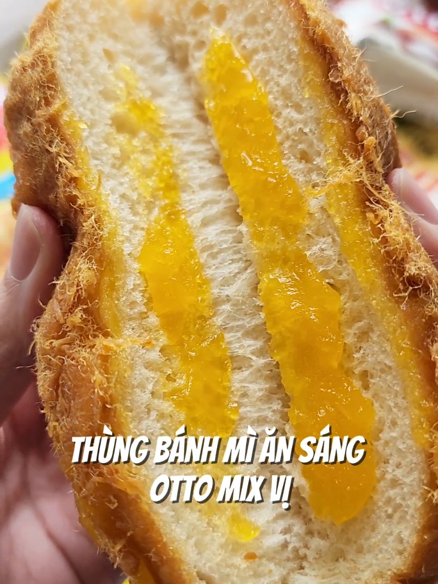 Thùng bánh mì otto mix vị bánh mì ăn sáng #banhmiansang #otto #banhmihoacuc #banhboruoc #thungbanhotto #thungbanhmixvi 