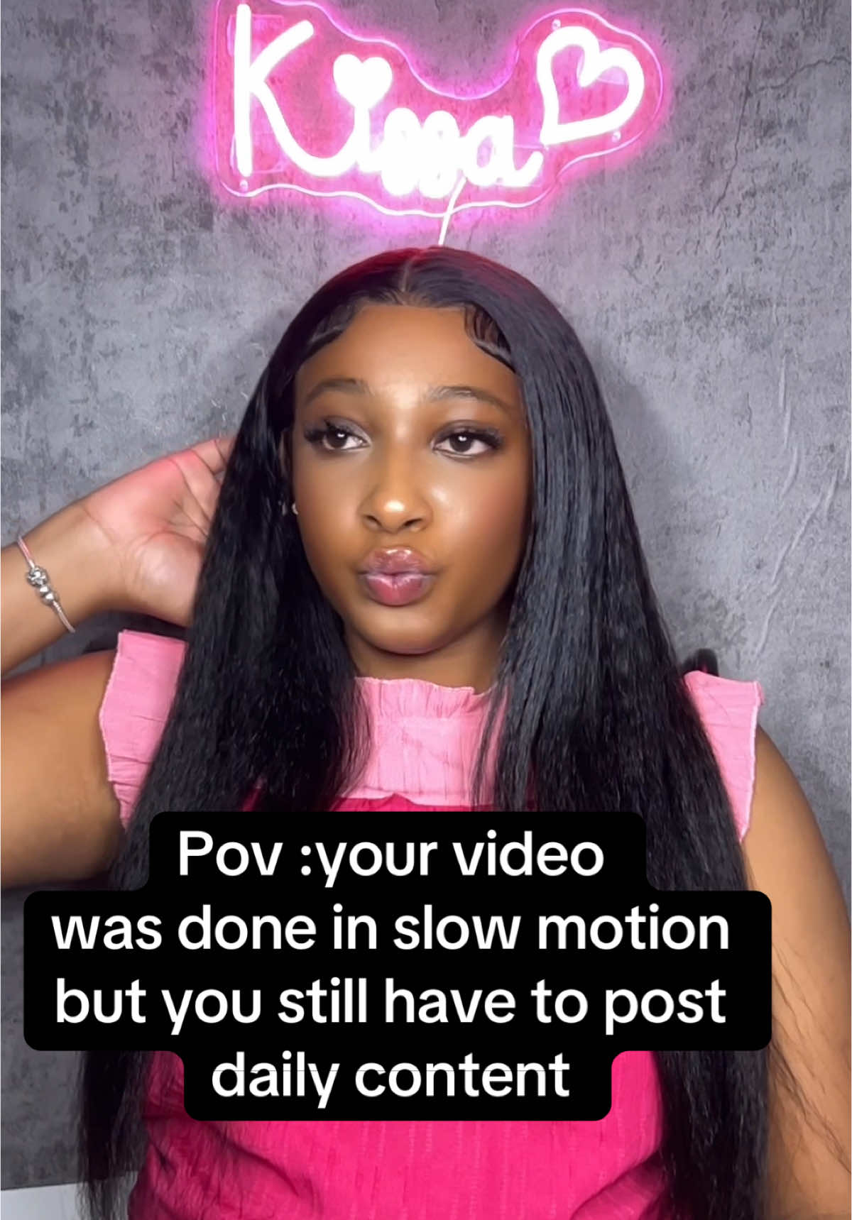 Failing is not an option!! #wig #wiginstalltutorial #wiginfluencer #goviral #kinkystraightwig #wiginfluencer #goviral #kinkystraightbundles #widowspeak #widowspeakhairstyles #fyp #influencer 