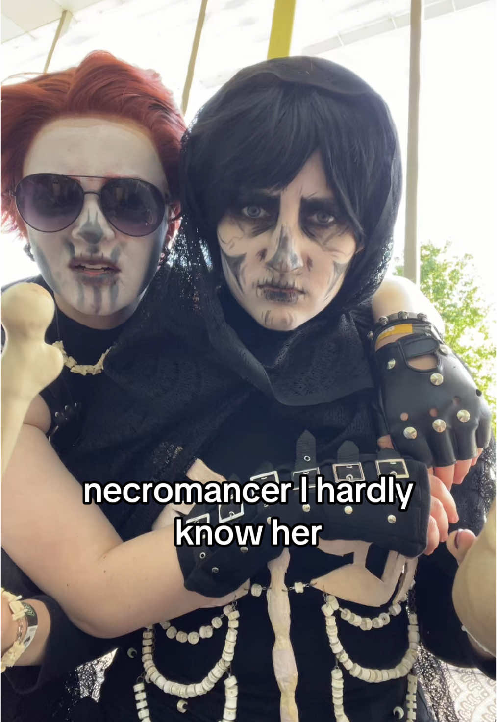 Wake up locked tomb enjoyers @Matilda #griddlehark #thelockedtomb #gideontheninth #harrowtheninth #nonatheninth #cosplay #comicon 