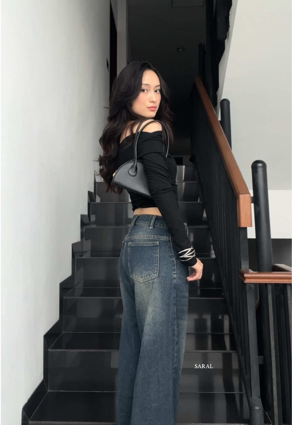 Ariella wearing size M 🖤 #MEGAGUNCANG1212
