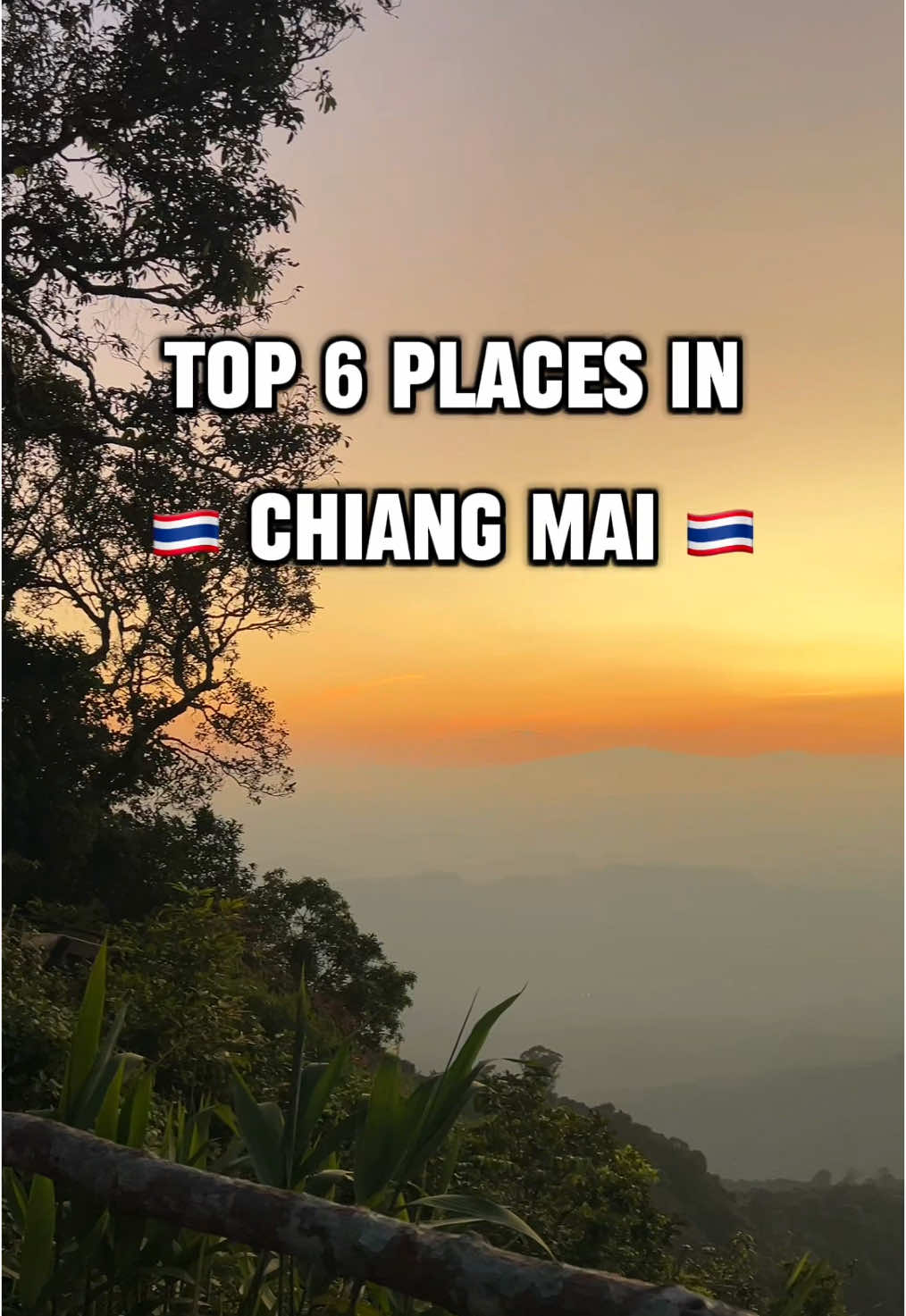 Top 6 places to visit in Chiang Mai !! 👇🏻 1. The Royal Pagodas of Doi Inthanon -300 tbh entry to Doi Inthanon nationalpark + 100 tbh for entry temple  2. Wachirathan waterfall   -300 thb entry to Doi Inthanon nationalpark   -Free entry to the waterfall  3. Wat Phra That Doi Suthep  -30 tbh entry to the temple 4. Sticky waterfall  -free entry  5. Wat Pha Lat  -free entry 6.Dantewada  -80 tbh entry  Save it for later & follow @next.uptravel for more amazing travel content 🤩 #thailand #chiangmai #asia #waterfall #wachirathanwaterfall #nationalpark #doiinthanon #doiinthanonnationalpark #travelguide #roadtrip #backpackerlife #travel #budgettravel #dantewada  #doisuthep  #watphrathatdoisuthep  #stickywaterfall 
