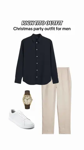 Rich Tito Outfit ✨ Christmas Party Outfit Ideas for Men ✨ #ootdfashion #christmasootd #fashiontrends #mensfashion #richtitooutfit #titooutfit #outfitideasformen #tiktokshoprecos #fyp #foryou #foryoupage 