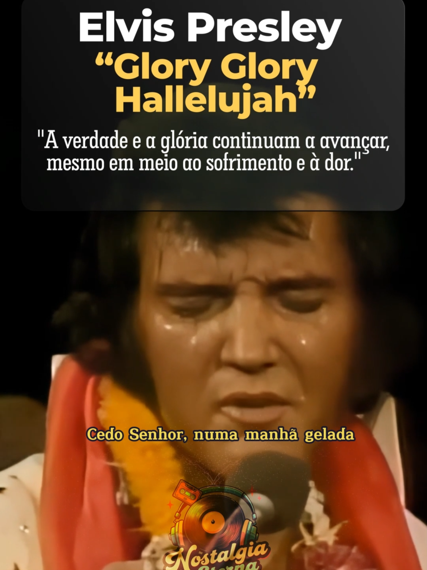 Elvis Presley - Glory Glory Hallelujah (1973) ✨ Música que ecoa a história e a esperança! 🎶 