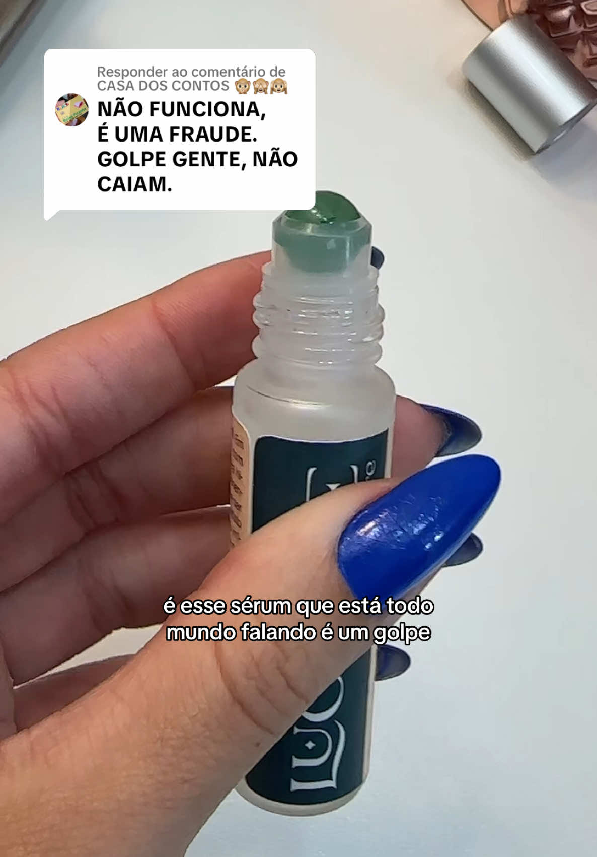 Respondendo a @CASA DOS CONTOS 🙊🙈🙉 #olheiras #clareador #manchas #fyp #serumolheiras #lucence 