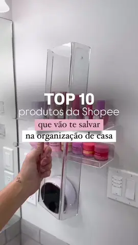 Top 10 produtinhos da Shopee para ter uma casa bem organizada 🥰. 🔍Reels 402 