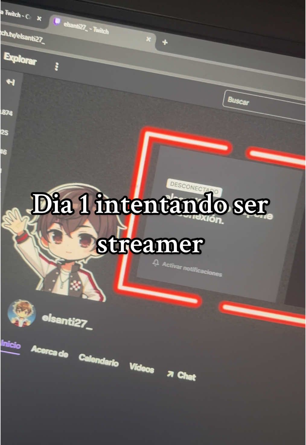 Dia 1 intentando ser #streamer #streamerpequeño #tutorial #fyp #twich 