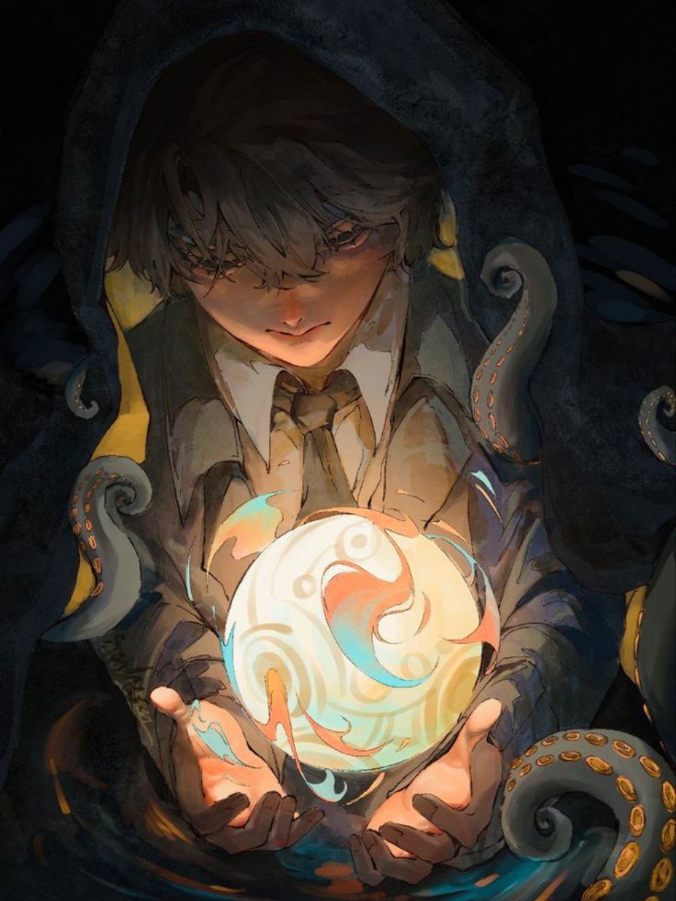 حياكم الفيديو كامل بقناتي بالبايو #lordofthemysteries #kleinmoretti #klein #fang #webnovel l  #فانغ_يوان #كلاين_موريتي 