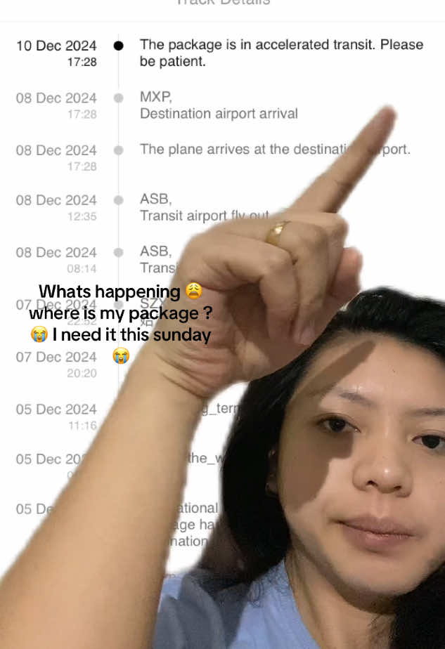Anyone whos experiencing this Accelerated in Transit ? 😭 I need my package this sunday 😭😭😭 ordered december 2 usually it takes 5 days before,!but this time its almost 2 weeks and still theres no package arrived ! 😩😭 #Shein #AcceleratedInTransitShein 