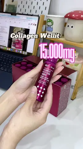 Chị đẹp MC Tường Vi là khách ruột của Wellit 15000mg luôn 🥰 Quá xinh quá iuuuu #collagen #wellit #collagenchinhhang 