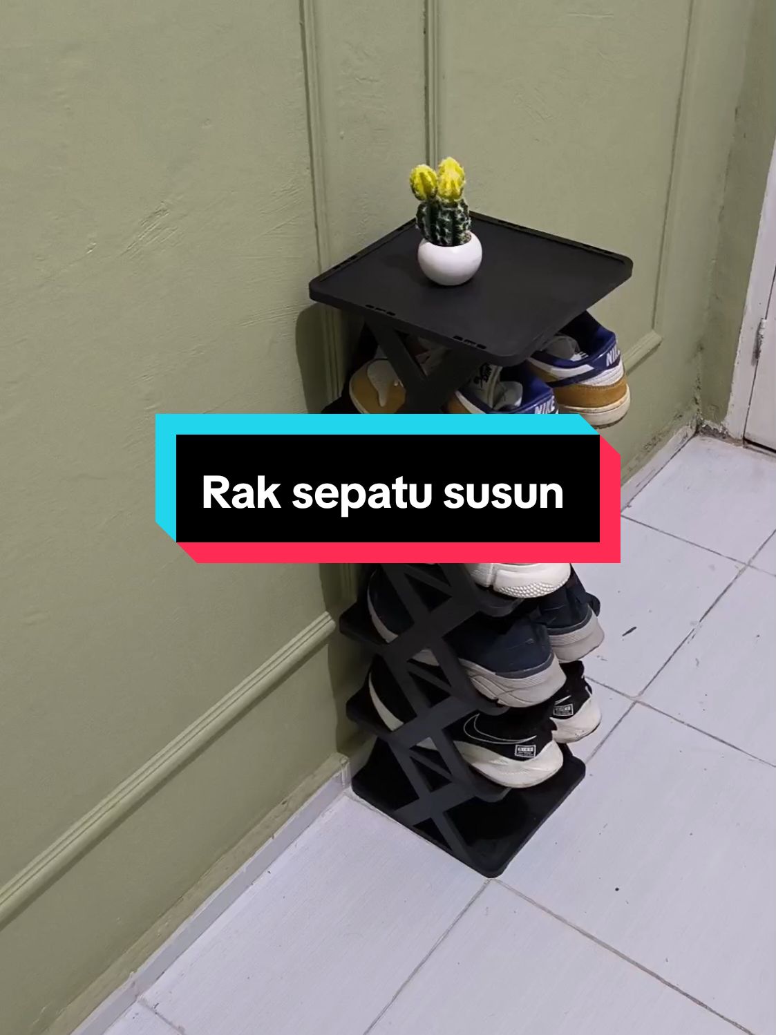 Diskon 12.12!!! Rak sepatu susun estetik bikin koleksi sepatu kalian terlihat lebih rapi, dan bikin ruang jadi lebih estetik #raksepatususun #raksepatuestetik #raksepatumurah #megaguncang1212 