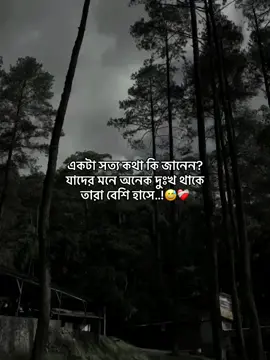 একটা সত্য কথা কি জানেন? যাদের মনে অনেক দুঃখ থাকে তারা বেশি হাসে..!😅❤️‍🩹#foryou #fypシ #foryoupage #status #sad #LK_ARIYAN__10 #virulplz🙏 #LK_ARIYAN__10 #tiktokbangladesh #bdtiktokofficial🇧🇩 @TikTok Bangladesh @For You 
