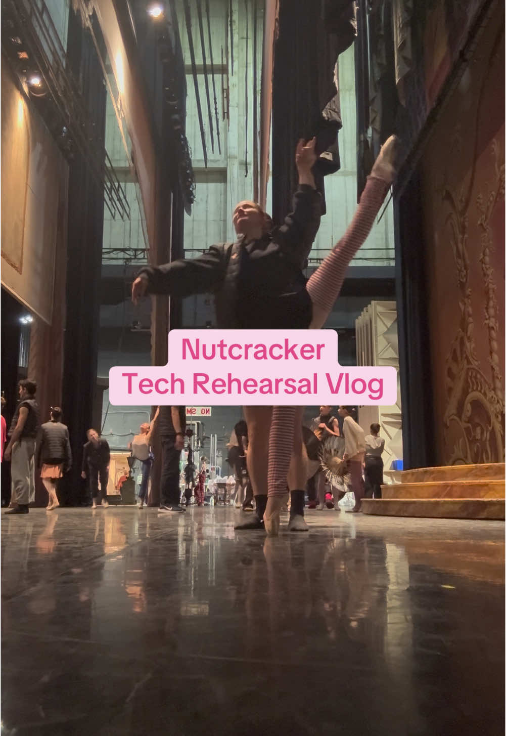 tech rehearsal dayyy!! #nutcracker #thenutcracker #ballet #balletclass #ballerina #pointe #pointeshoes #Vlog #Vlogmas #balletcore #ballettok #theater #theater 